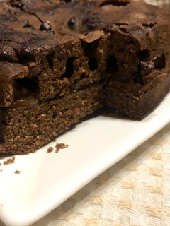 Una foto de Torta de chocolate al microondas