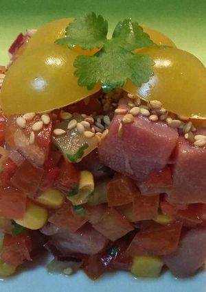 Foto principal de Ceviche de atún fresco de almadraba