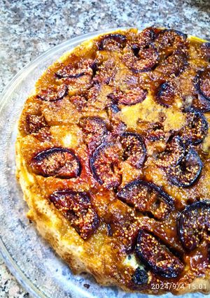 Une photo de Gâteau aux figues fraîches