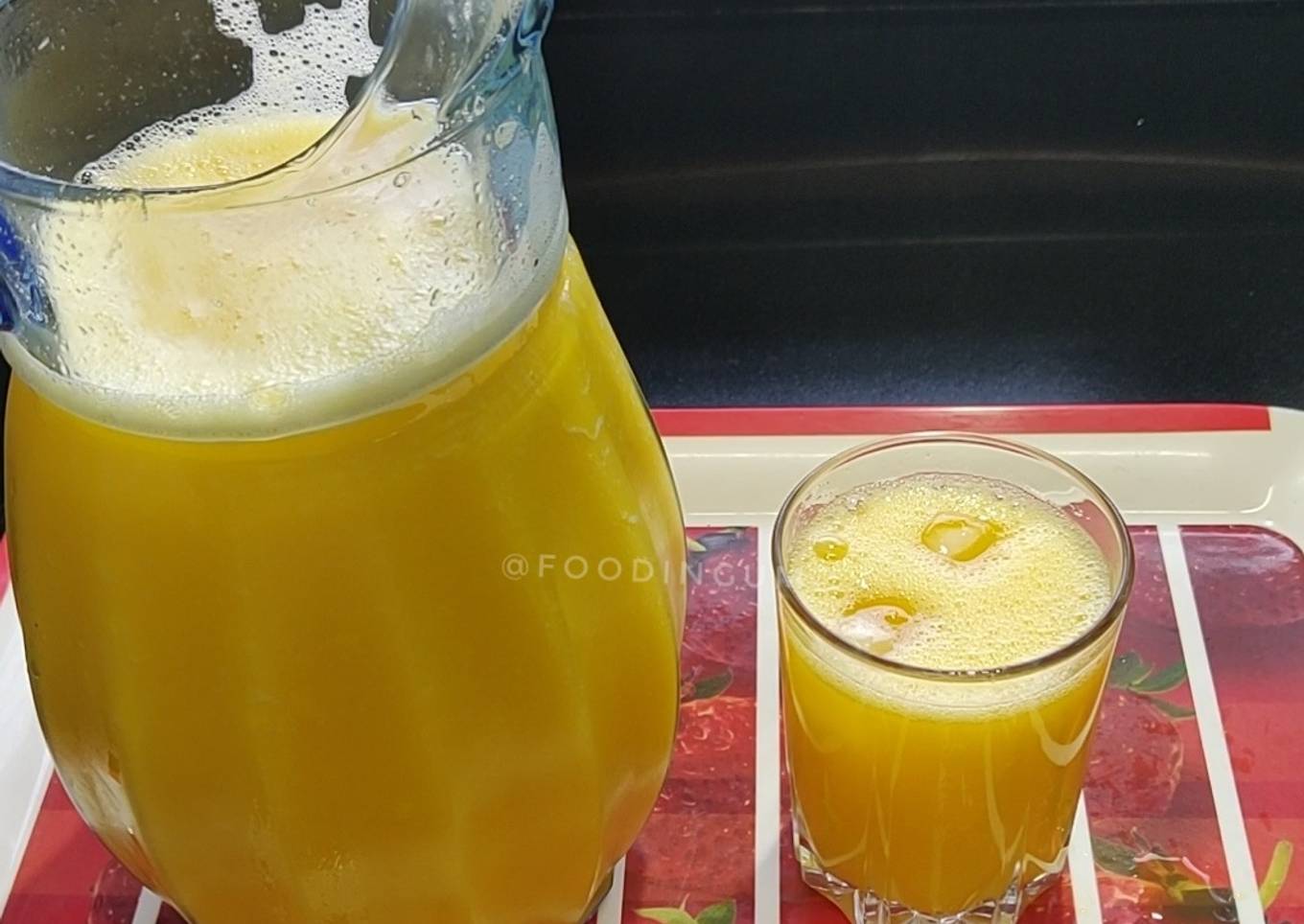 Homemade Fresh Mango Frooti