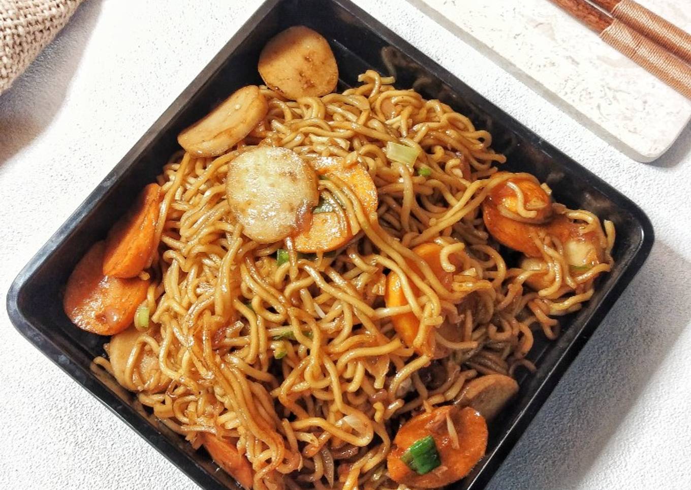 Mie Goreng Bakso Ikan