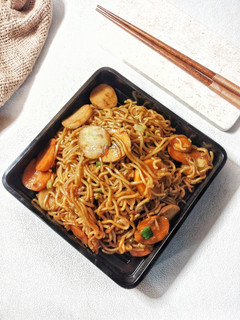 Foto resep Mie Goreng Bakso Ikan