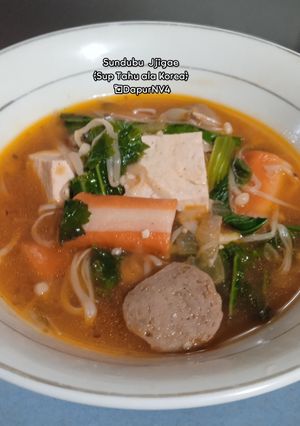 Foto resep Sundubu Jjigae (Sup Tahu ala Korea)