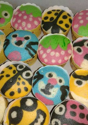 Foto resep Bolu kukus karakter