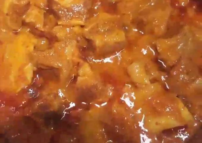 Resep Rendang daging iga super faty 😘 yang Lezat