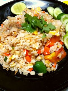 รูปของ ข้าวผัดหมูยอ สูตร low sodium
