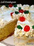 Elche Cake (Tarta de Elche) or Alicante Cake