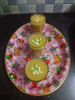 * கிளி மூக்கு மாங்காய் சர்பத் *(mango sarbath recipe in tamil) செய்முறை முக்கிய புகைப்படம்
