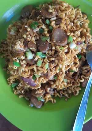 Foto resep Mie goreng baso