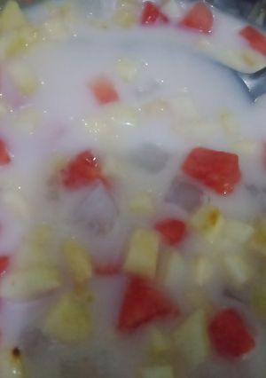 Foto resep Sop buah untuk berbuka