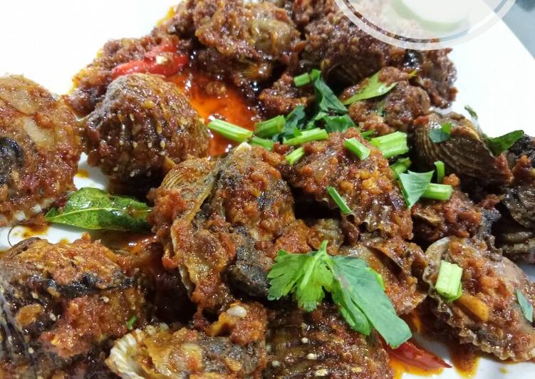 Kerang tumis belacan melayu