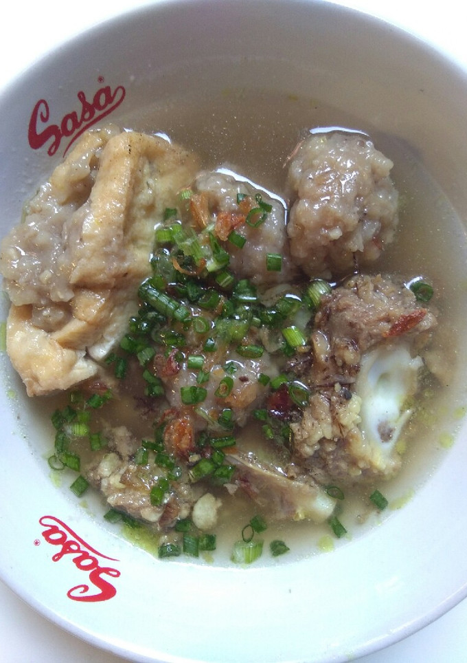 Foto resep Kuah bakso malang