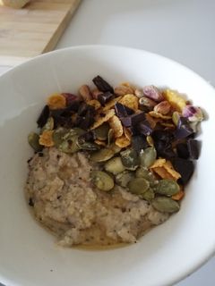 Una foto de Gachas de avena veraniegas