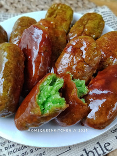 Foto resep Gemblong Pandan karamel