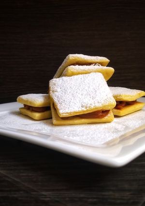 Una foto de Alfajor de maicena