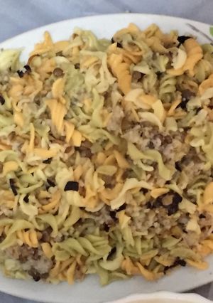 صورة لوصفة شبه كشري 🙈🙈