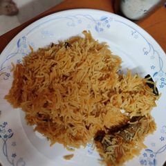A picture of Fish Pulao.