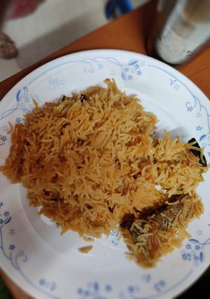 A picture of Fish Pulao.