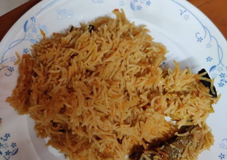 Recipe of Super Quick Homemade Fish Pulao