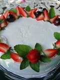 Pastel de tres leches de durazno y canela