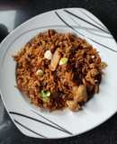 Arroz chaufa de pollo