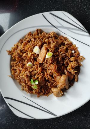 Una foto de Arroz chaufa de pollo