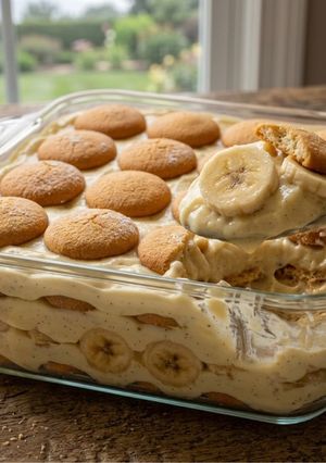 Una foto de Pudding de Banana