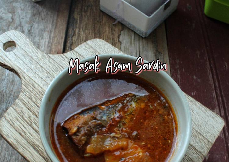 Masak Asam Sardin, Resepi Percuma 2021