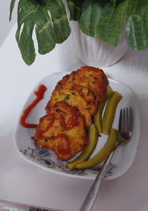 عکسی از دستور کوکو سیب زمینی