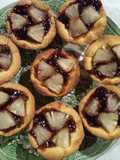 Mini Tarts with Jam and Pineapple