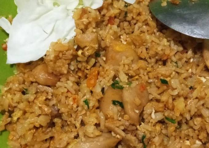 Nasi goreng sosis