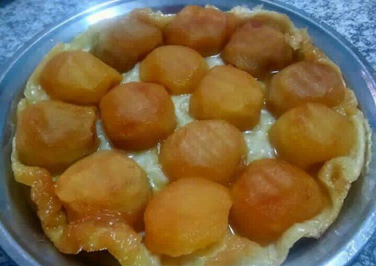 Tarta tatin de manzanas