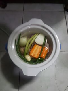 Foto resep Kaldu Ayam MPASI slow cooker