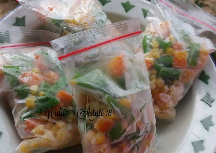 Resep Frozen Mix VeG Anti Gagal