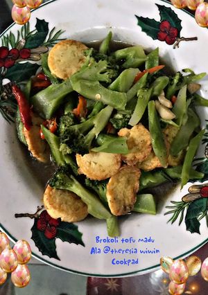 Foto resep Brokoli tofu madu