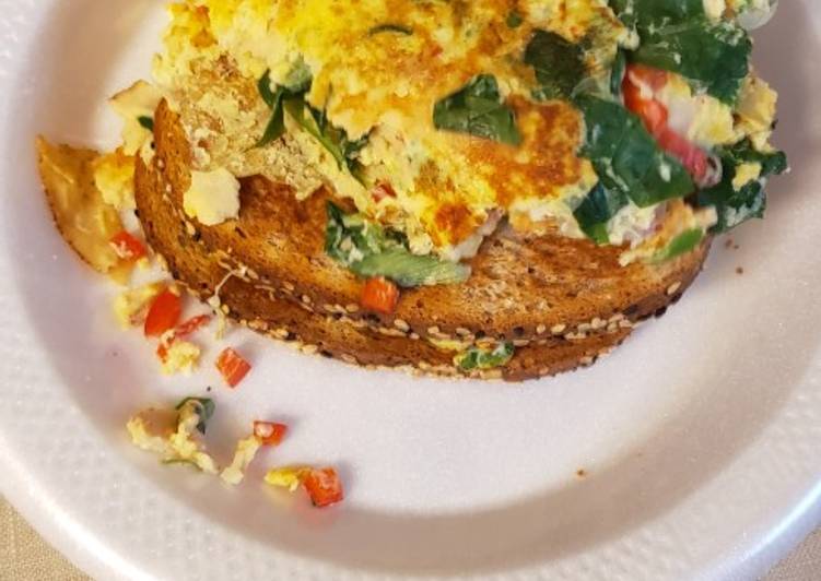 Recipe of Appetizing Omelets sandwiches