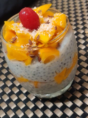 Recipe Mango coconut chia pudding the Delicious So Delicious