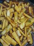 Soleng saus tiram sederhana (jagung putren saus tiram)