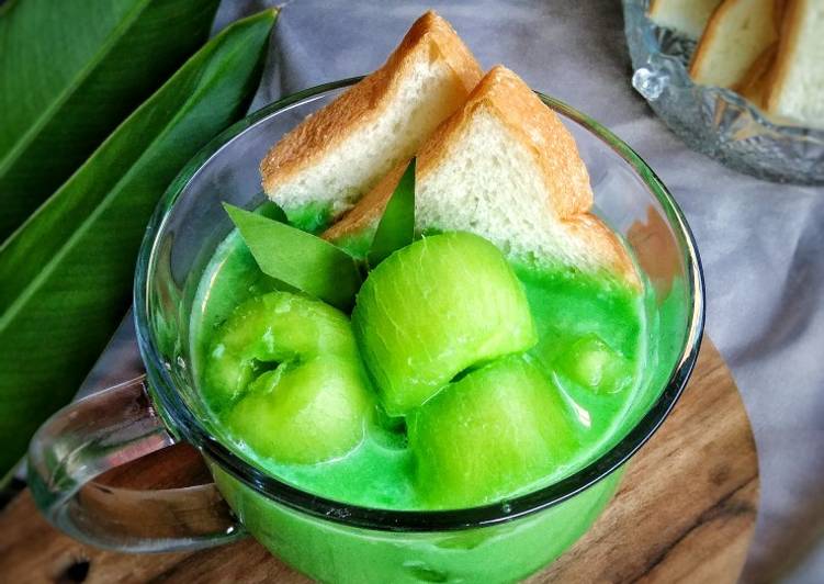 Kolak Singkong Pandan