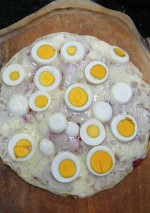 Una foto de Pizza caserita