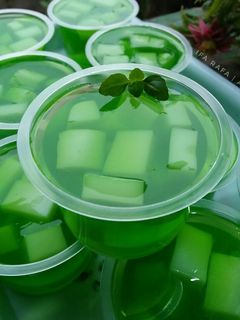 Foto resep Puding Sirup Melon