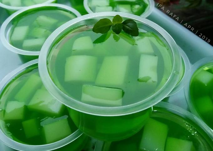 Puding Sirup Melon