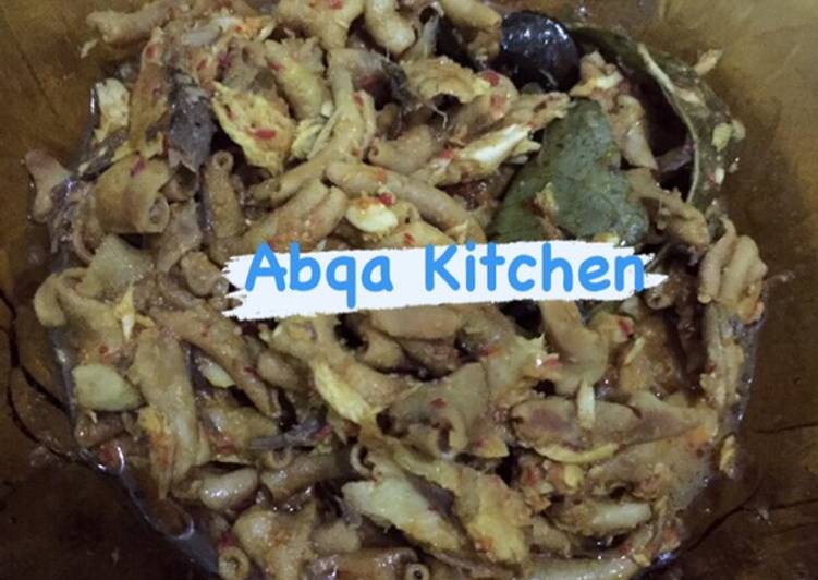 Resep Tumis Usus &amp; Tongkol, Bisa Manjain Lidah
