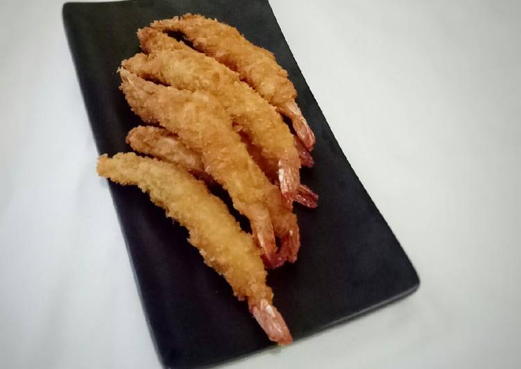 Resep Ebi Furai/ Udang Goreng Tepung, Lezat Sekali