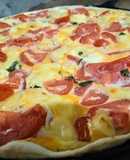 Tarta caprese en dos pasos