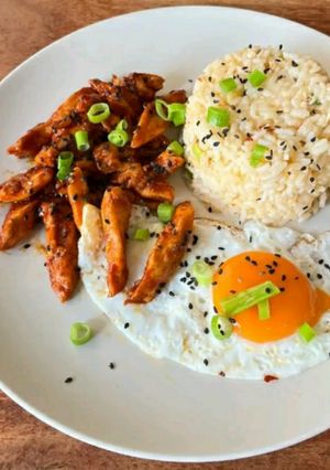 Csirkés rízses 😋 recept fotója