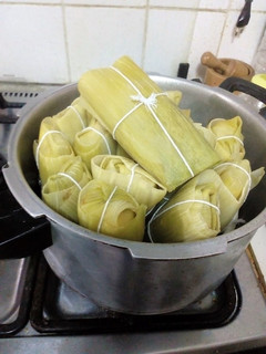 Una foto de Tamalitos de sémola de maíz #SinHarina