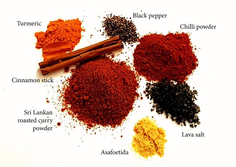 How to Prepare Ultimate Sri Lankan roasted spice powder