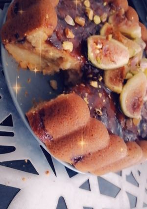 صورة لوصفة كيكة التين