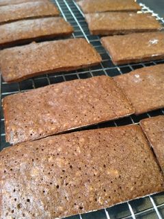 Une photo de Financier noisette cacao